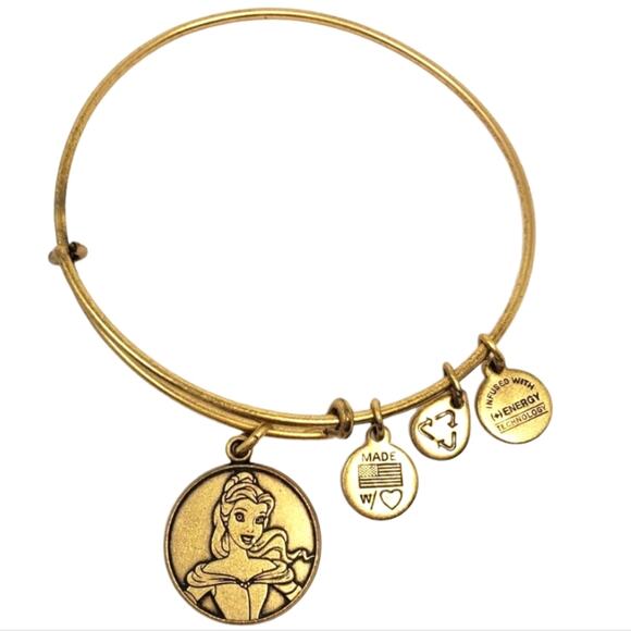 Disney X Alex & Ani Beauty and the Beast Charm Bracelet - Picture 1 of 15